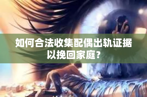 如何合法收集配偶出轨证据以挽回家庭？