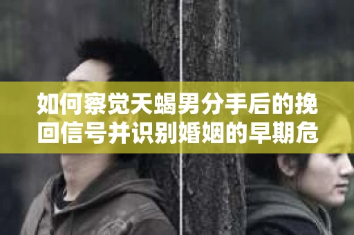 如何察觉天蝎男分手后的挽回信号并识别婚姻的早期危机？怎么办？