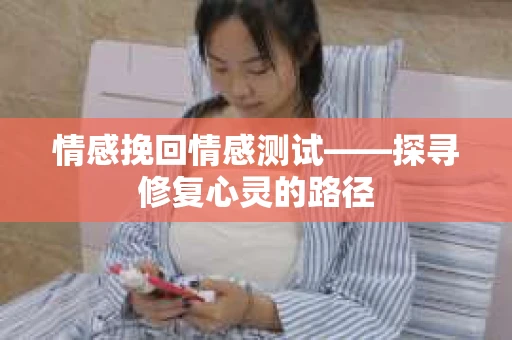 情感挽回情感测试——探寻修复心灵的路径