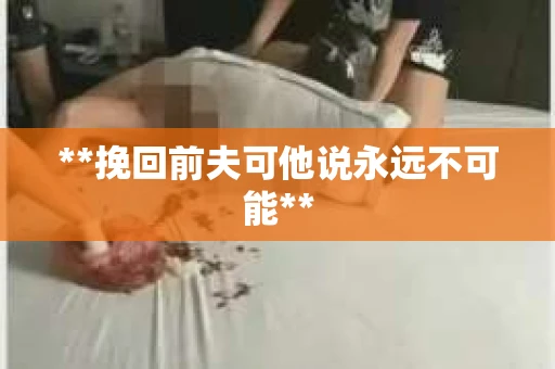 **挽回前夫可他说永远不可能**