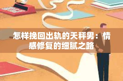 怎样挽回出轨的天秤男：情感修复的细腻之路
