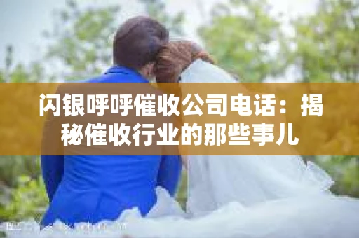 闪银呼呼催收公司电话：揭秘催收行业的那些事儿