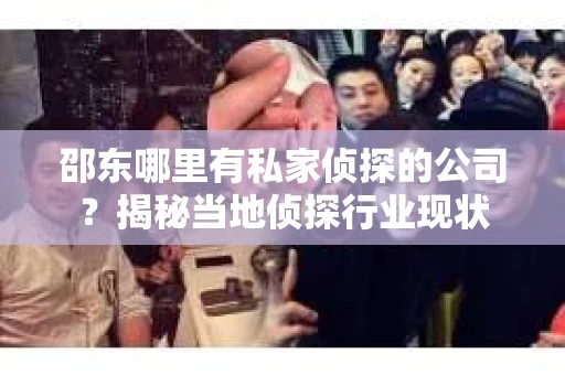 邵东哪里有私家侦探的公司？揭秘当地侦探行业现状