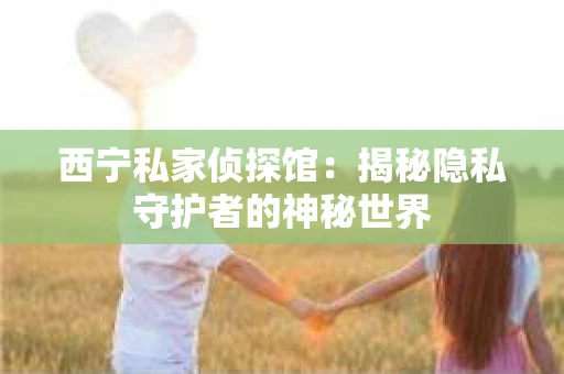 西宁私家侦探馆：揭秘隐私守护者的神秘世界