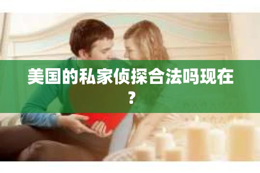 美国的私家侦探合法吗现在？