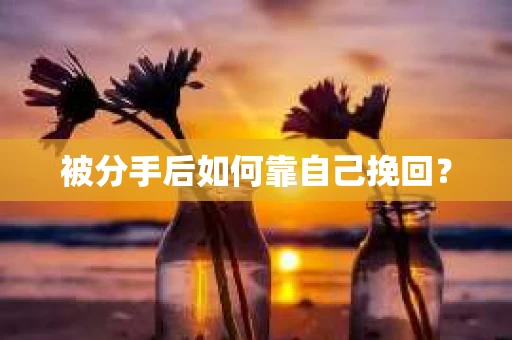 被分手后如何靠自己挽回？