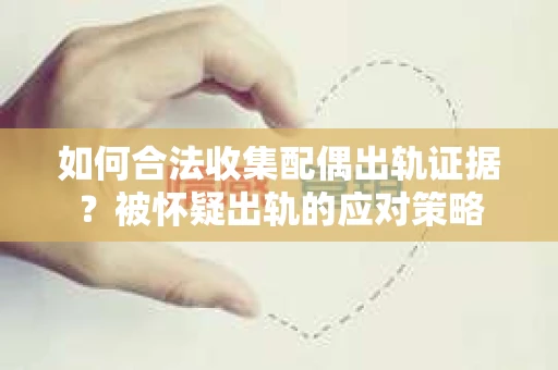 如何合法收集配偶出轨证据？被怀疑出轨的应对策略
