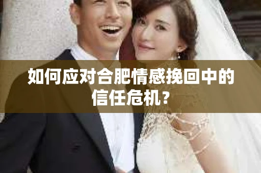 如何应对合肥情感挽回中的信任危机？