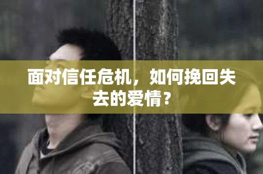 面对信任危机,如何挽回失去的爱情? 面对信任危机,如何挽回失去的爱情?