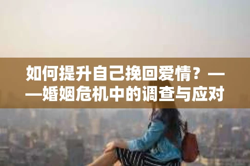 如何提升自己挽回爱情？——婚姻危机中的调查与应对策略